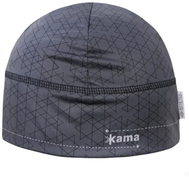 Шапка Kama размер 62, серый