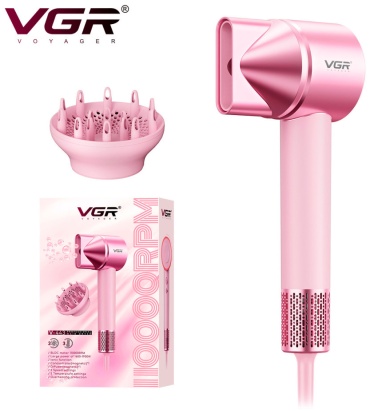 VGR Professional V-434 компактный фен розовый