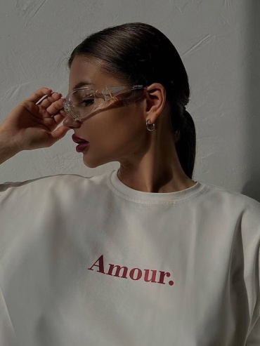 Футболка Velvet AMORE белый