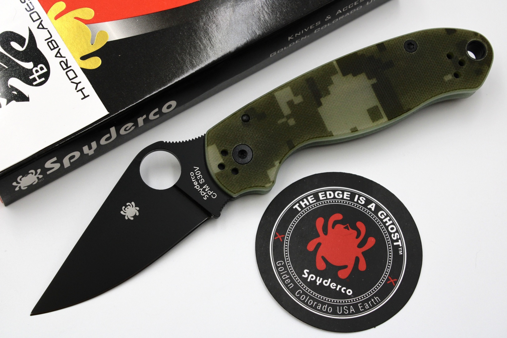Нож универсальный HYDRABLADES Paramilitary 3 G10, лезвие: нержавеющая сталь 1 шт