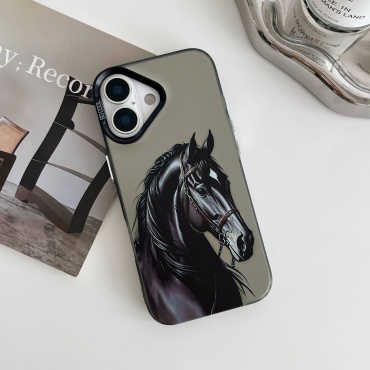 Чехол SherWay для Apple iPhone 17 серо-коричневый
