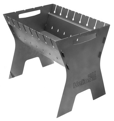 Мангал разборный Helios 33x49x40 см, сталь