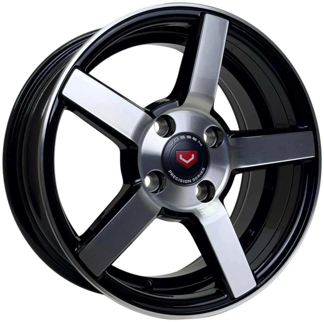 Wheels BK693DD 6x14/4x100 D67.1 ET35 4 диска черный, хром