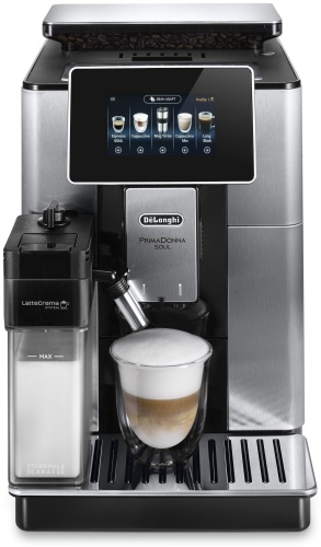 Кофемашина Delonghi Primadonna Soul ECAM610.75.MB серебристый