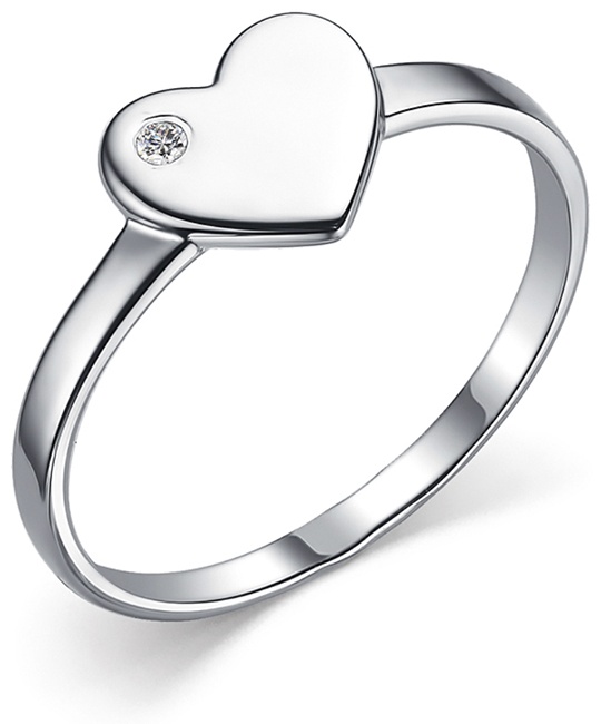 Lucente Silver RIN-LU-925-071572-165 размер 16.5 вес 0.794 г серебро, фианит