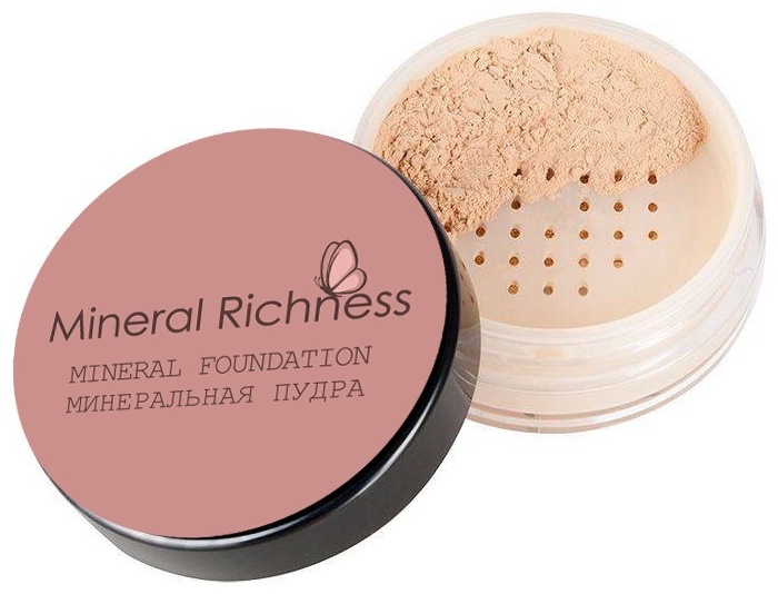 Пудра Mineral Richness Минеральная пудра рассыпчатая Medium Beige Warmer светло-коричневый
