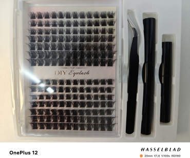 Diy Eyelashes накладные C+ 0.10 мм черный mix 10-16 мм