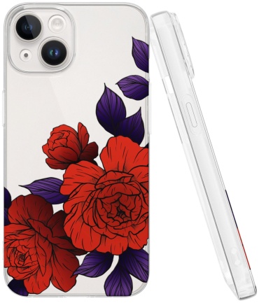 Чехол Mcover для Apple iPhone 14 рисунок