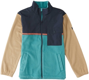 Ветровка Billabong синий, бежевый, голубой