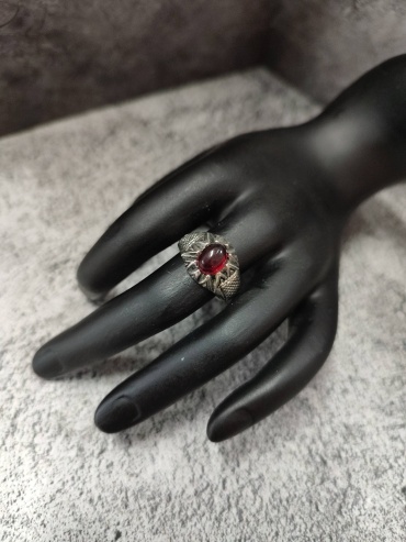 Кольцо Accessories Кольцо размер 18 бижутерный сплав, пластик, серебристый