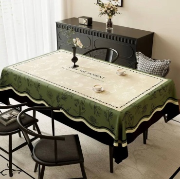 Скатерть DANL 140x100 см, ПВХ, полиэстер, 1 шт