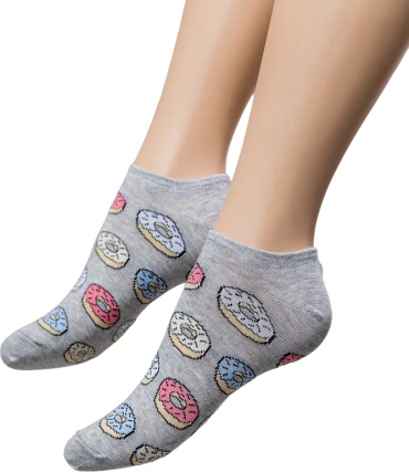 Носки Batik T487 1 пара серый 33-35