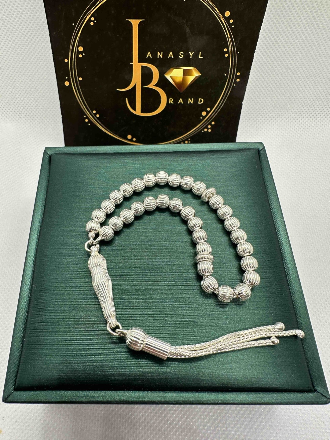 Четки JANASYL Brand ручные серебро без вставок