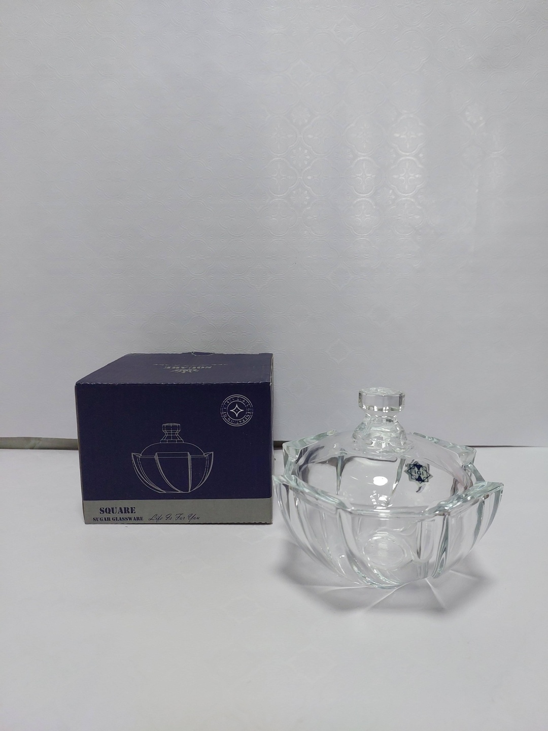 Isfahan Glass сахарница 275 1 шт, стекло