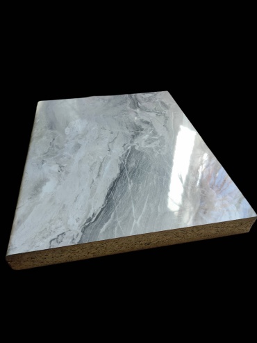 Столешница глянцевая Скиф №262/1 Паладина светлая, ЛДСП, 150x60x3.8 см, мультиколор, паладина серая