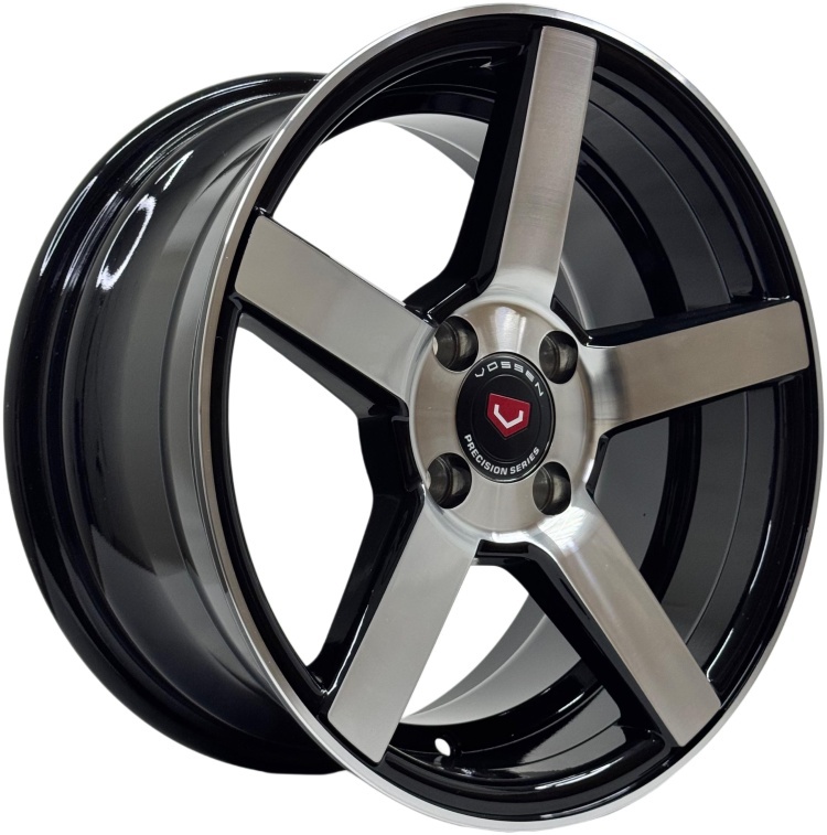 Top Grade Yixing 693WW 7x15/4x100 D67.1 ET30 4 диска черный, серебристый