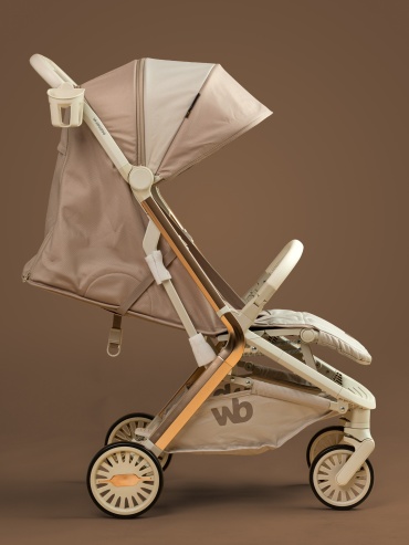 Коляска прогулочная Whizbebe Cosy Plus, бежевый