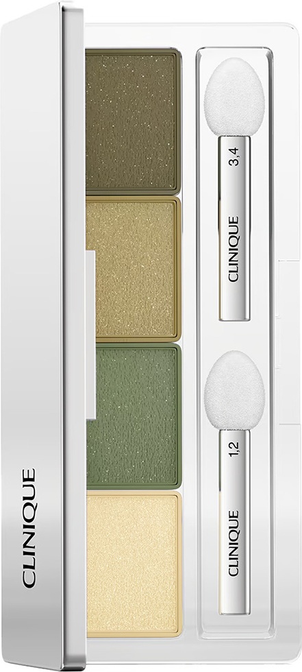 Clinique тени прессованные All About Shadow Quad on safari