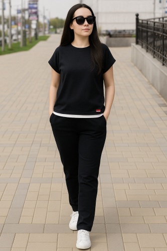 Костюм Omoni design черный