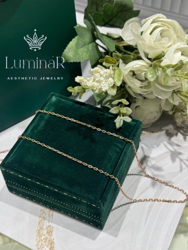 LUMINAR 298282 длина 55 см, вес 3.1 г золото, плетение якорное