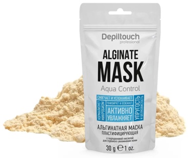 Маска для лица Depiltouch альгинатная Альгинатная маска с гиалуроновой кислотой для глубокого увлажнения кожи 30 мл