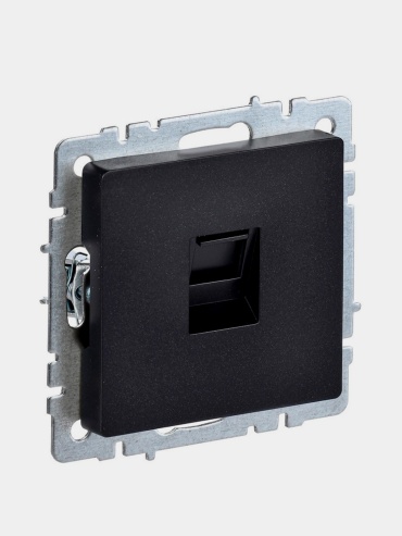 Компьютерная розетка (RJ45) 6598280, черный