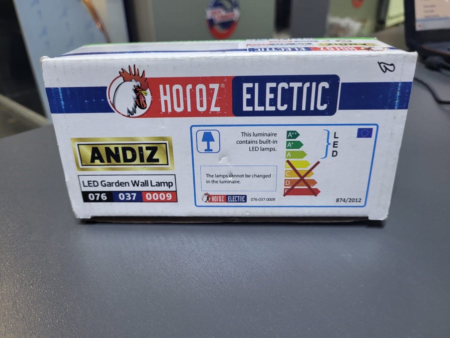 Уличный светильник настенное Horoz Electric LED 9 Вт 8.1 см