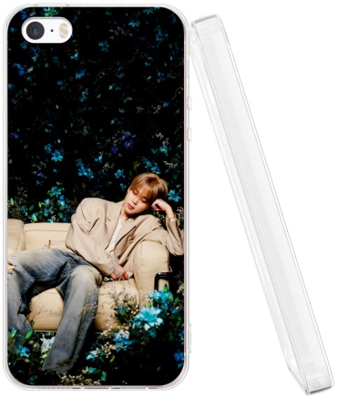 Чехол Mcover для Apple iPhone SE, iPhone 5, iPhone 5S рисунок