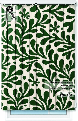 Жалюзи вертикальные Roll Print 160x170 см PHJAL, ткань