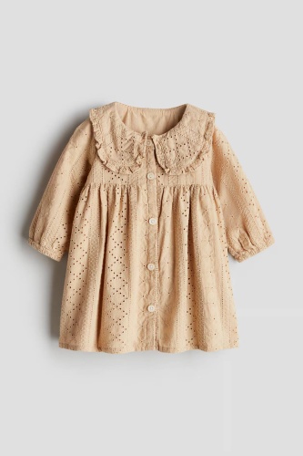 Повседневное платье H&M темно-бежевый