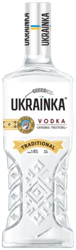 Водка Ukrainka Traditional классическая зерновой 40% 0.7 л