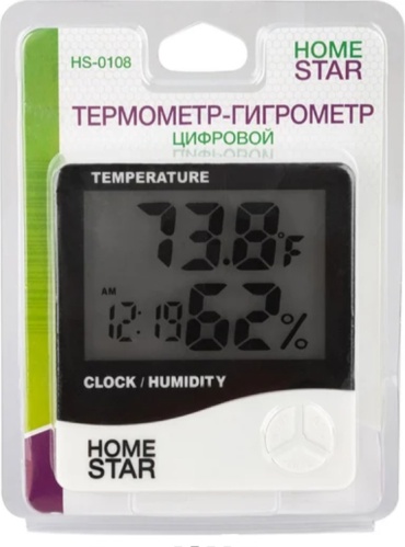 Термометр HOMESTAR 163 белый, черный