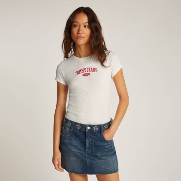 Футболка Tommy Jeans белый