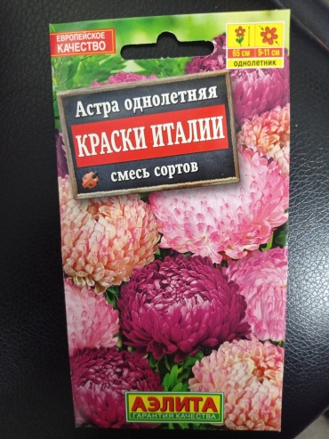 Аэлита астра Краски Италии смесь сортов