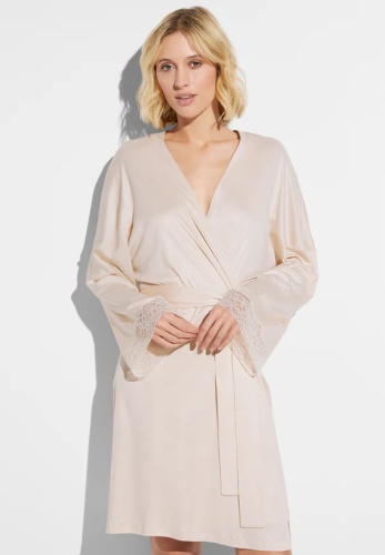 Трикотажный халат Zimmerli желтый
