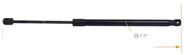 MASUMA T8113 упор крышки багажника для Toyota Corolla, Yaris, X, Corolla Axio 1985-2013 черный