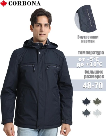 Ветровка Corbona синий