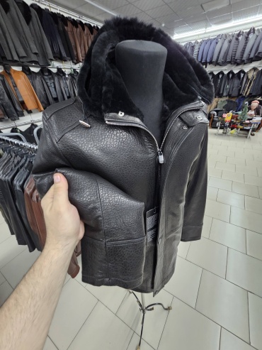 Дубленка LEPONTE черный