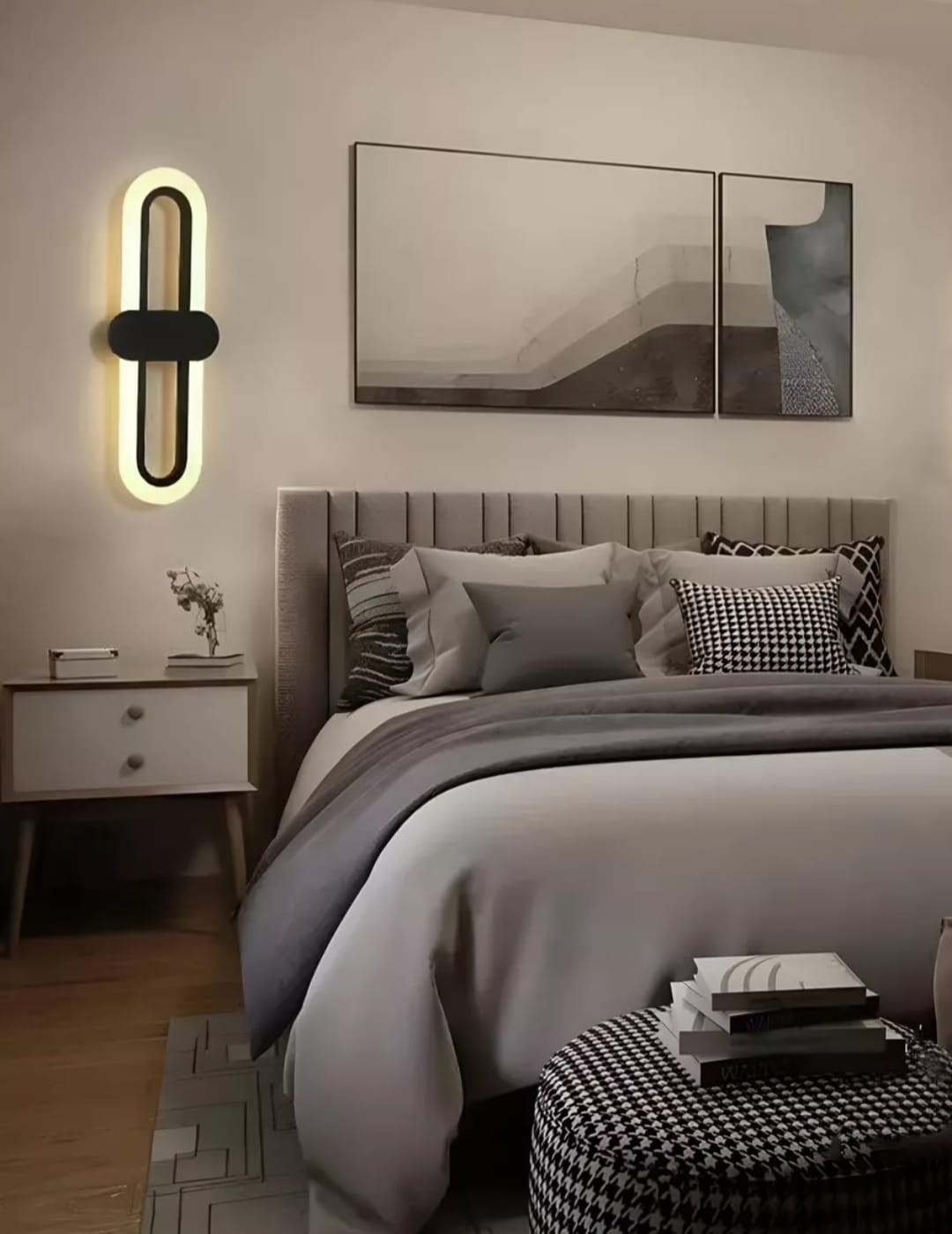Бра настенный, накладной NEW LINE LED, черный