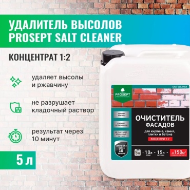 PROSEPT очиститель SALT CLEANER бесцветный, 5 л