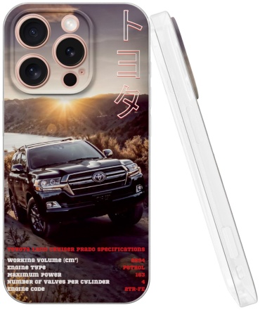 Чехол Mcover для Apple iPhone 16 Pro рисунок