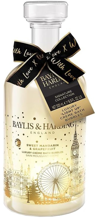 BAYLIS & HARDING Sweet Mandarin&Grapefruit Bath Bubbles пена для ванны 500 мл