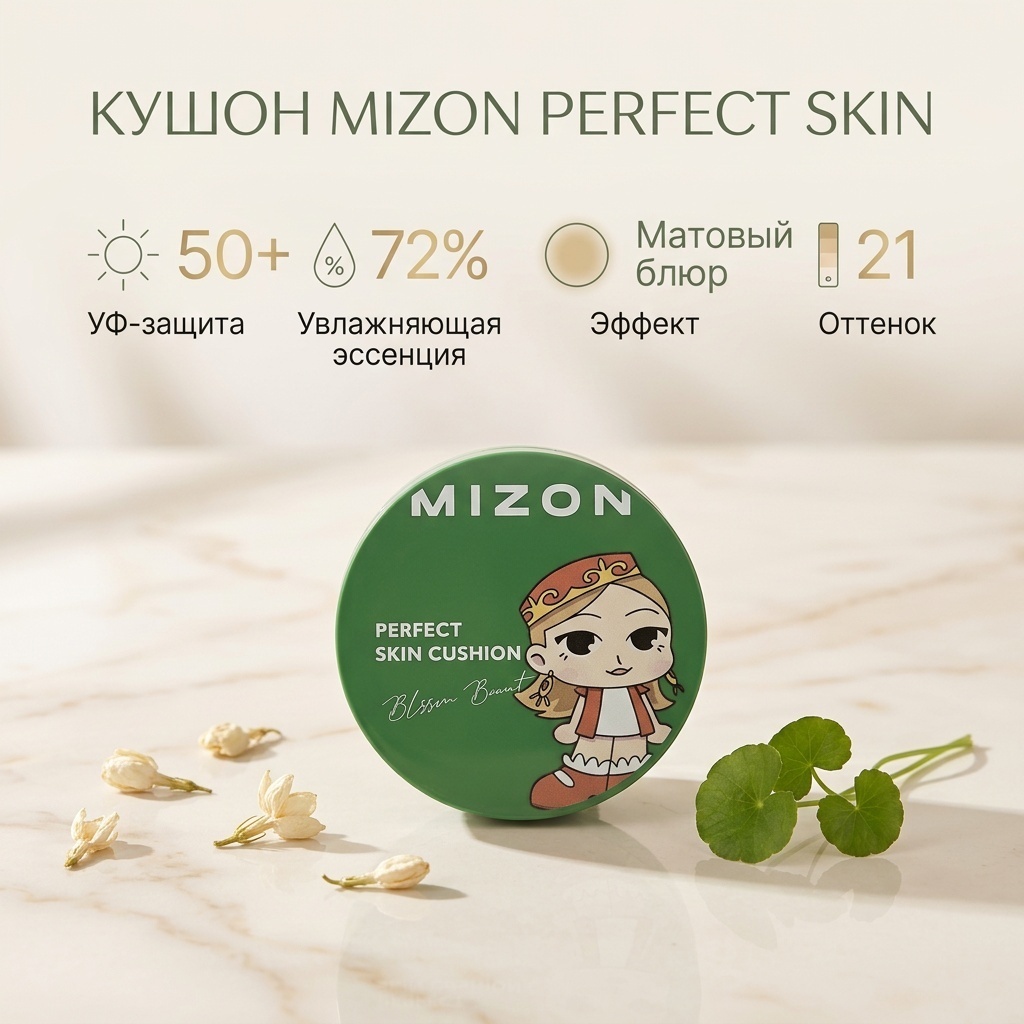 MIZON Perfect Skin кушон 21 30 г