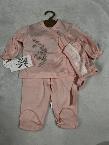 Комплект Nilu Baby розовый, светло-розовый
