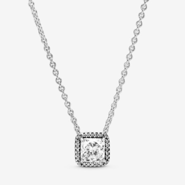 Колье Lovely jewelry 460785979 длина 45 см вес 2 г серебро, фианит