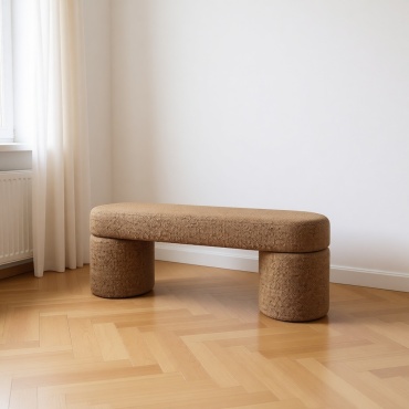 Банкетка AVRORA Wert, 100x40x45 см, коричневый