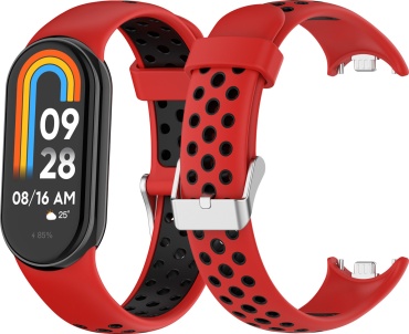 Ремешок MindStore для Xiaomi Mi Band 8, Mi Band 9, Smart Band 10 красный