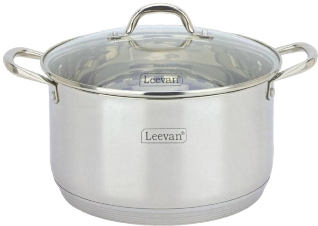 Кастрюля 3.9 л, Leevan 149 нержавеющая сталь