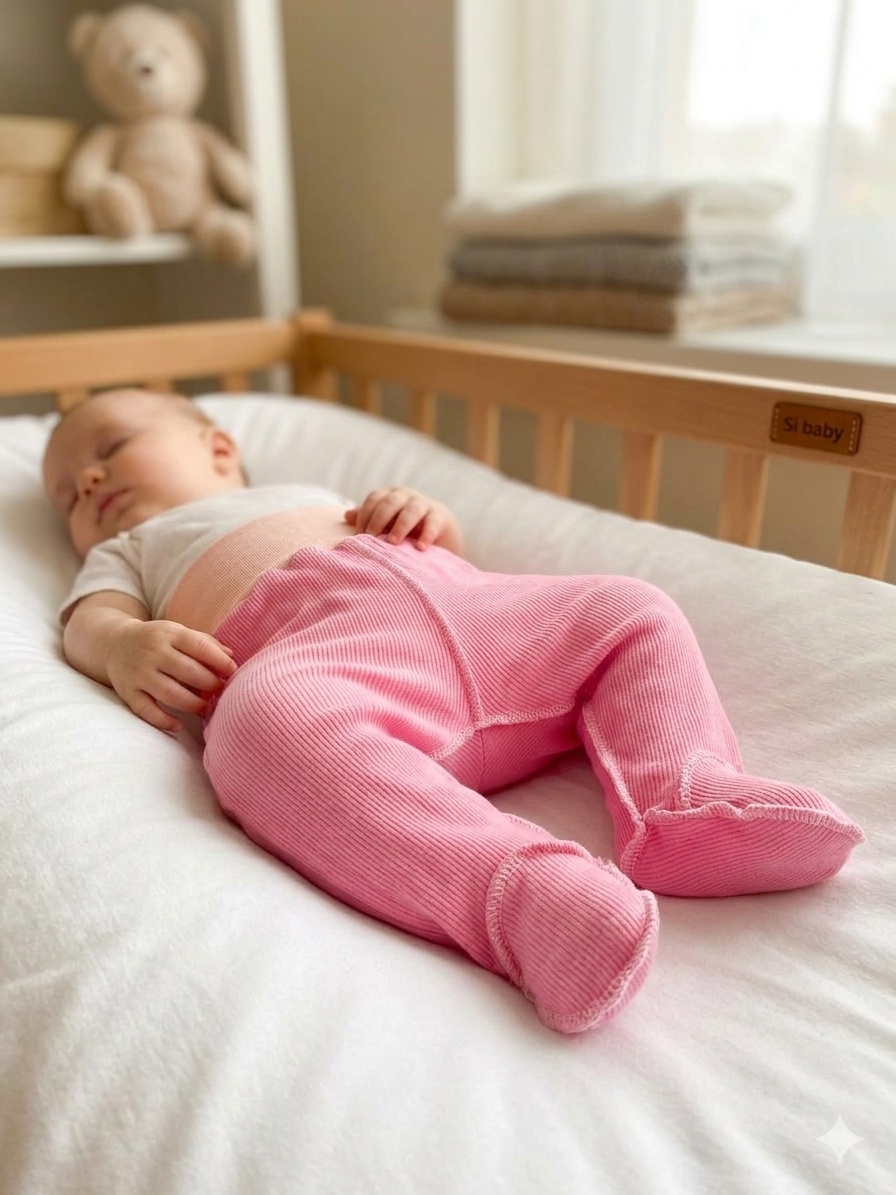 Ползунки SiBaby розовый