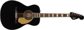 Гитара акустическая Fender California Series Vintage Malibu Black черный